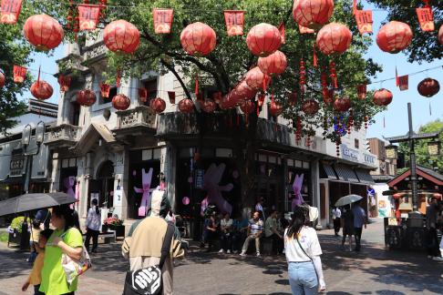 Lantern Reflecting on a Century 5