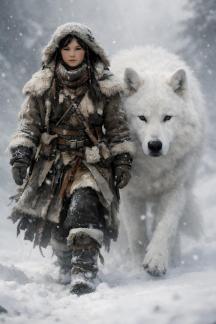 AI Dance with the wolf 0001