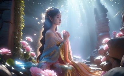 Chinese Ancient Costume Lady 7