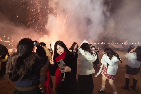 Fireworks for New Year Day 4