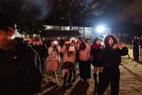 Fireworks for New Year Day 12