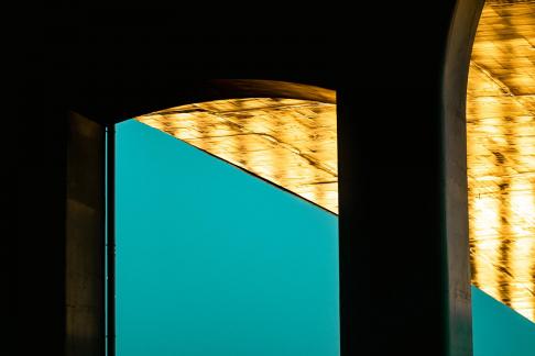 Golden Overpass Bridge 3