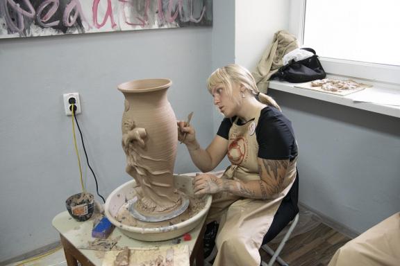 At work-3