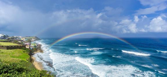 Rainbow At Puerto Rico
