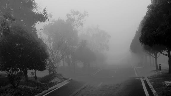 Street in Mist