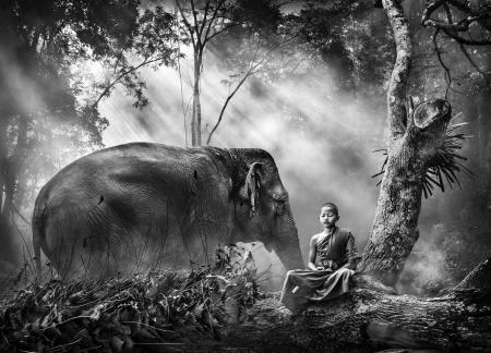 Me and the elephant