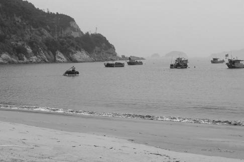 Fishing boats at sea 13