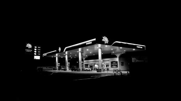 Gas station lights Gas station lights