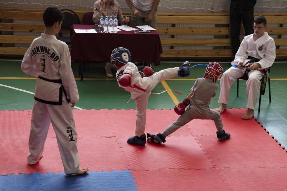 Taekwondo match-3
