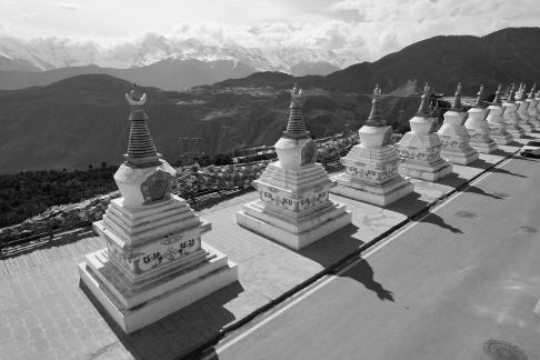 Snowy Mountain Stupa 14