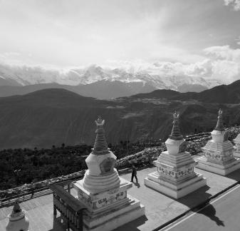 Snowy Mountain Stupa 15