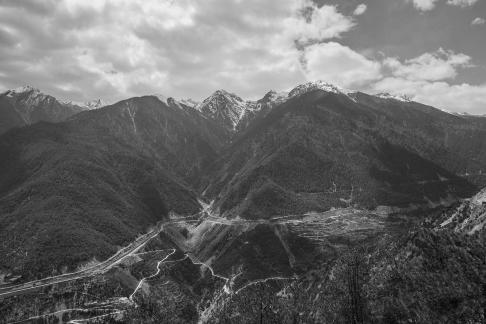 The winding mountain path 5