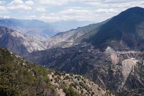 The winding mountain path 12