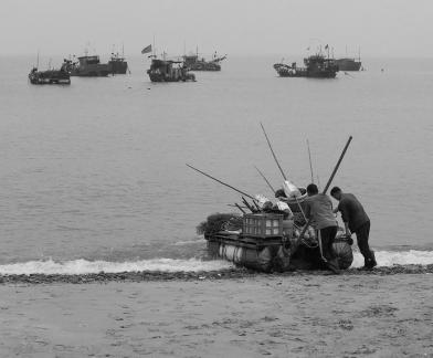 Fishing boats at sea 20