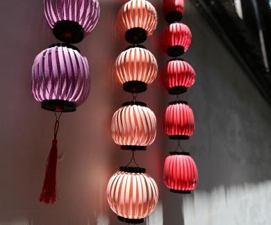 Colorful Cage Hanging Happiness