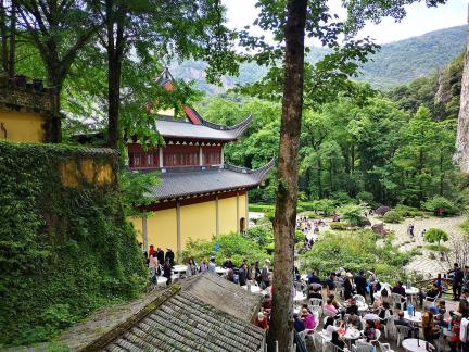 Ancient temple in spring 3